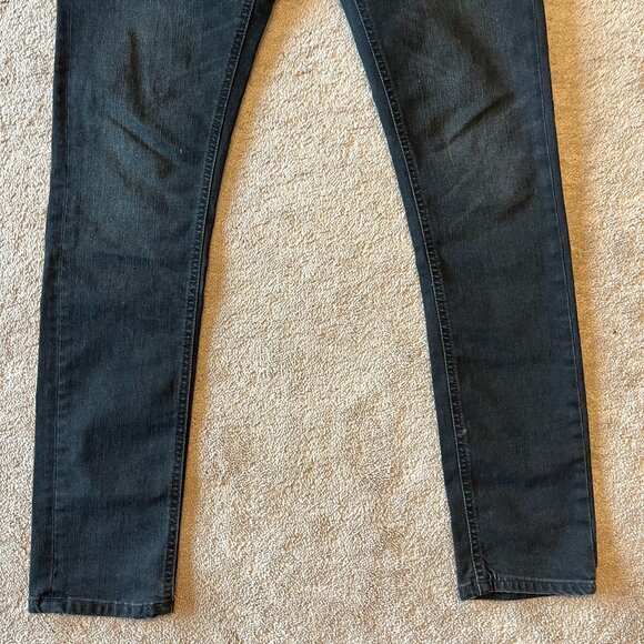 Nudie Jeans Slim Straight Black Denim - Picture 3 of 6